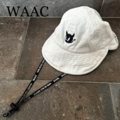 WAAC バケットハット　WAACKY ワッペン　韓国　ゴルフ WAAC バケットハット WAACKY ワッペン 韓国 ゴルフ - メルカリ