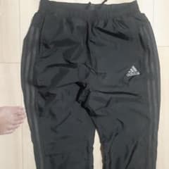 adidas ブラック トレーニングパンツのサムネイル