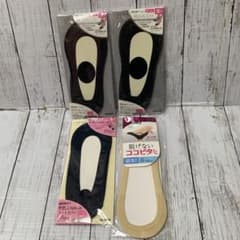 新品　グンゼ　岡本　浅履き　フットカバー　23〜25㎝　4足