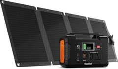 FlashFish E200 ポータブル電源 ソーラーパネルセット - メルカリ
