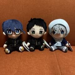 ツルネ オリジナルぬいぐるみ 学生服ver. 鳴宮湊 竹早静弥 二階堂永亮