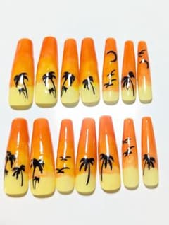 オリジナルネイルチップ装飾有りのサムネイル