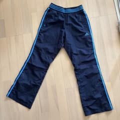 adidas ピステパンツ ネイビー×ブルーのサムネイル