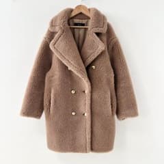 美品✨アルアバイル ウールMIXボアピーコート テディベアコート 