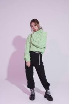 GAB GAB （ガブガブ）紫ニット タナカガさんpdのサムネイル