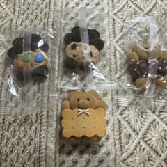 メイリーパーラーマスコットキーチェーンクッキー型カプセルトイ 4個セットのサムネイル