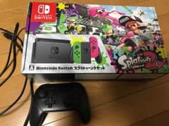 Nintendo switch スプラトゥーン2セット+プロコンのサムネイル