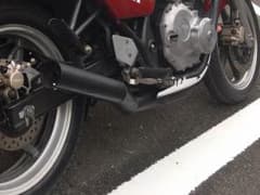 ジェイド 250マフラー 70パイ ショート管のサムネイル