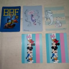 ディズニーストア じゃんけんカード 5枚セット - メルカリ