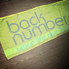 backnumber アーバンライブツアー2015 タオルのサムネイル