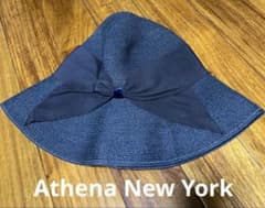お値下げ‼️Athena New York アシーナニューヨーク ハット麦わら帽子