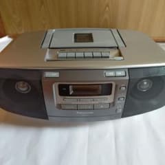パナソニック ポータブルステレオCDシステム RX-D47-S パナソニック ポータブルステレオCDシステム RX-D47 2018年製 - メルカリ