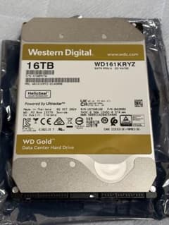 Western Digital WD Gold 16TB HDD - メルカリ