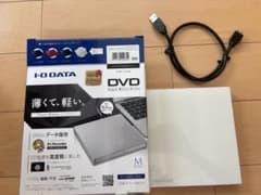 I-O DATA DVDドライブ DVRP-UT8LW 本体のサムネイル