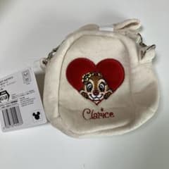 チップ&デール&クラリス　クリア窓付ポーチ　 クラリス