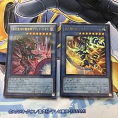 遊戯王 黒き混沌の黒魔術師ブラックカオス &カオス・ソルジャー