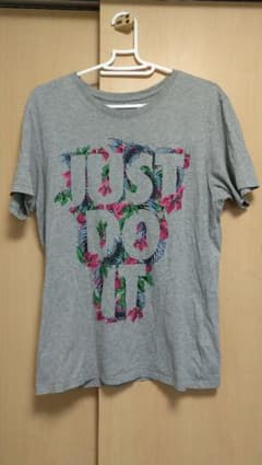 ナイキ　Tシャツ　花柄　ボタニカル　JDI　グレーのサムネイル