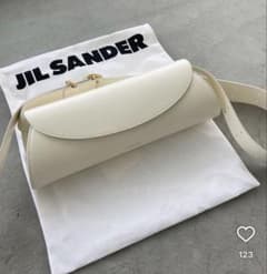 JIL SANDER 칸노로 스몰 바디백 화이트