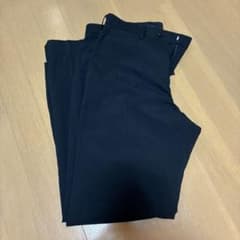 【UNIQLO】 メンズ 感動ウルトラパンツ321-435221 ブラックのサムネイル
