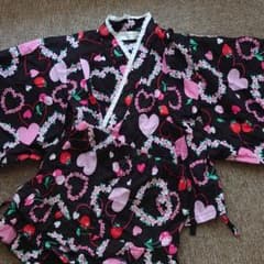 女の子　浴衣　甚平のサムネイル