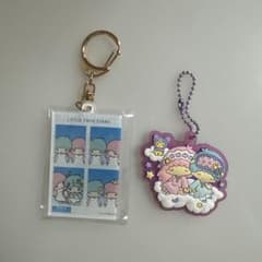 サンリオ　Little Twin Stars キキララ　キーホルダー 2個セットのサムネイル
