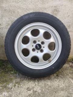 MINI 純正 175/65/15 ホイール タイヤセット 軽四駆にも MINI 純正 175/65/15 ホイール タイヤセット 軽四駆にも - メルカリ