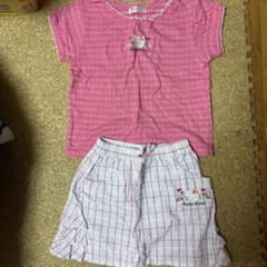 Hello Kitty Tシャツ スカート セットアップ 110cmのサムネイル