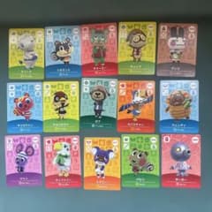 매달려 도부츠의 숲 amiibo 카드 정리 판매 33장