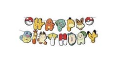 6/25まで　ポケモン Happy Birthday ガーランド　誕生日　飾りのサムネイル