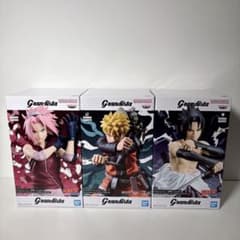 NARUTO ナルト Grandista 3体セット サスケ サクラ 未開封 - メルカリ