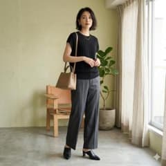 theory luxe セオリー 23SS フレンチスリーブ ニットブラウス 美品 theory luxe 23SS フレンチスリーブ ニットブラウス - メルカリ