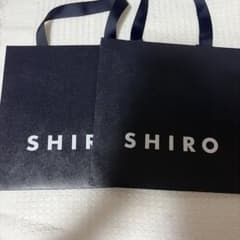 SHIRO ショップ袋 2枚セットのサムネイル