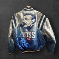 希少☆SUNTORYBOSS ボスジャンリバーシブル スタジャン非売品