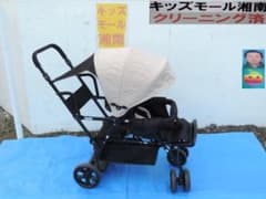 綺麗/ツインストローラーSTM/二人乗りベビーカー/6カ月～15kg/清掃 