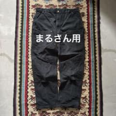 Carharttカーハート ダブルニー メキシコ製 ブラックW42 大きいサイズ Carharttカーハート ダブルニー メキシコ製 ブラックW42 大きいサイズ