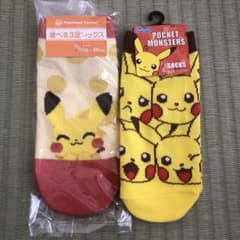 ポケモン ピカチュウ キッズ靴下 2足セットのサムネイル