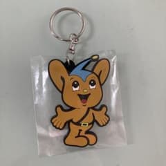 【新品未使用】ピーポくん ラバーキーホルダーのサムネイル