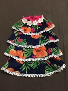 美品！ドッグウェア 犬服 花柄 フリルのサムネイル