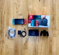 動作確認済】Nintendo Switch 本体 ネオンブルーネオンレッド - メルカリ