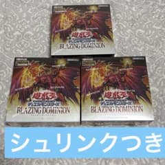 シュリンクつき 遊戯王OCG ブレイジングドミニオン 3BOX - メルカリ