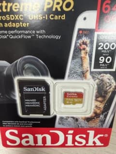 SanDisk Extreme PRO microSD 64GBのサムネイル