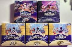 未開封 ディズニー ロルカナ 5BOX セット Lorcana まとめ売り 未開封 ディズニー ロルカナ 5BOX セット Lorcana まとめ売り - メルカリ