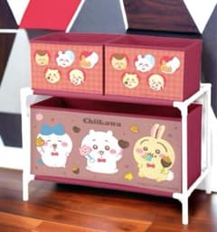 ちいかわ 3ボックス付き収納ケース - メルカリ