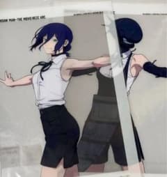 チェンソーマン 劇場版 ベースヤードトーキョー A3クリアポスター レゼ