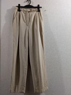 CERRUTI1881バージンウール100%ベージュパンツのサムネイル