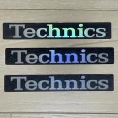 Technics ホログラムステッカー 3枚セット 新品 Technics ホログラムステッカー 3枚セット 新品 - メルカリ