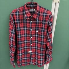 キャプテンサンタ(CAPTAIN SANTA) 長袖チェックシャツ レッドXLのサムネイル