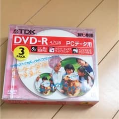 DVD-R PCデータ用3パックのサムネイル