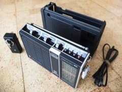 美品!! BCLラジオ ワールドボーイGXO RF-858Dナショナル昭和レトロ 美品!! BCLラジオ ワールドボーイGXO RF-858Dナショナル昭和レトロ