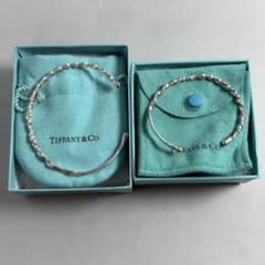 TIFFANY&Co. ティファニー ペア バングル ブレスレット - メルカリ